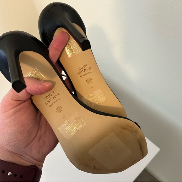 Stuart Weitzman Amelina Heeled Sandals - Picture 7 of 8